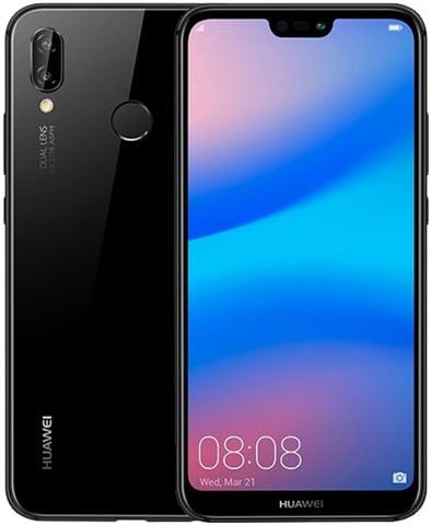 Huawei P20 Lite 64GB Midnight Black, Unlocked B